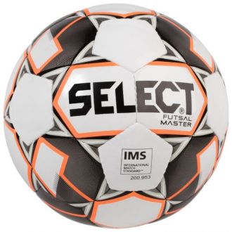 Piłka nożna Select FUTSAL MASTER biało-pomarańczowa - zdjęcie główne
