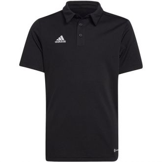 Koszulka dla dzieci adidas Entrada 22 Polo czarna H57481 - zdjęcie główne
