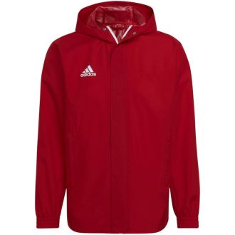 Kurtka męska adidas Entrada 22 All-Weather czerwona IK4009 - zdjęcie główne