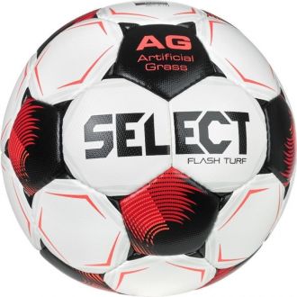 Piłka Nożna Select FLASH TURF v26 biało-czerwona - zdjęcie główne
