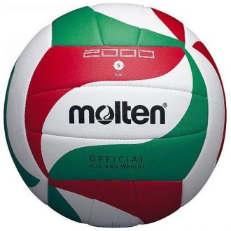Piłka siatkowa MOLTEN V5-M2000L zielono-biało-czerwona rozmiar 5 - zdjęcie główne