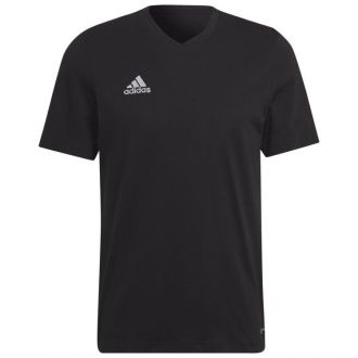 Koszulka męska adidas Tee Tepore czarna bawełniana - zdjęcie główne