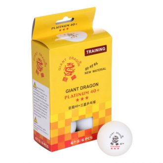 Piłeczki do ping ponga Giant Dragon Gold Star 6 szt. - zdjęcie główne