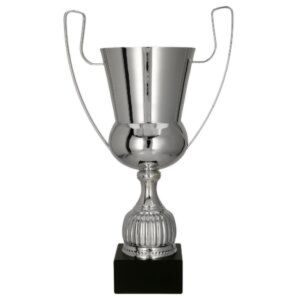 Puchar metalowy srebrny uniwersalny 2092 wys 42cm - zdjęcie główne