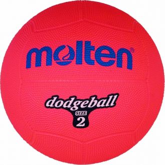 DB2-R Piłka gumowa Molten dodgeball size 2 - zdjęcie główne
