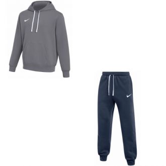 Komplet męski Nike Park 26 Fleece Hoodie szara IB1222/IB1248 - zdjęcie główne