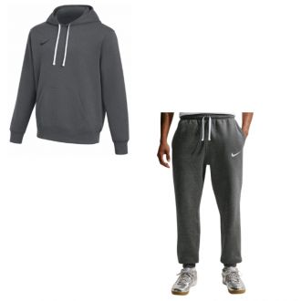 Komplet męski Nike Park 26 Fleece Hoodie ciemnoszara IB1222/IB1248 - zdjęcie główne