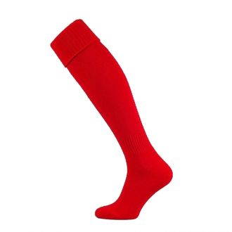 Skarpetogetry piłkarskie Iskierka czerwone polipropylenowe - zdjęcie główne