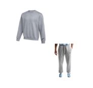 Komplet męski Nike Park 26 Fleece Crew jasnoszara IO9039/IB1248 - zdjęcie główne