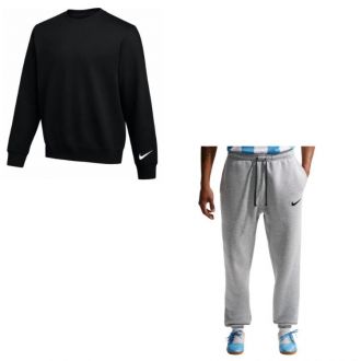 Komplet męski Nike Park 26 Fleece Crew czarna IO9039/IB1248 - zdjęcie główne