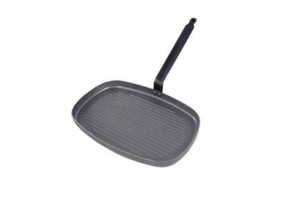 Patelnia grilowa, prostokątna 38 cm - CARBON PLUS (D-5540) - zdjęcie główne
