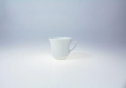 Filiżanka 0,25 l - C000 KAMELIA Biała + Spodek 15,5 cm - C000 KAMELIA Biała - zdjęcie główne
