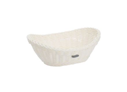 Kosz owalny do pieczywa 23,5 cm - Biały (02096110101) - zdjęcie główne