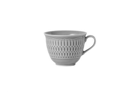 Filiżanka 250 ml - SOFIA / LB01 Szara + Spodek 15,7 cm - SOFIA / LB01 Szara - zdjęcie główne