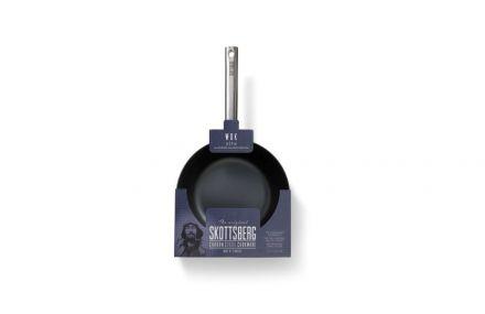 Skottsberg Patelnia Wok ze stali węglowej 24 cm + Skottsberg Olej do patelni 250 ml + Skórzane rękawice, uchwyty - 2 sztuki - zdjęcie główne