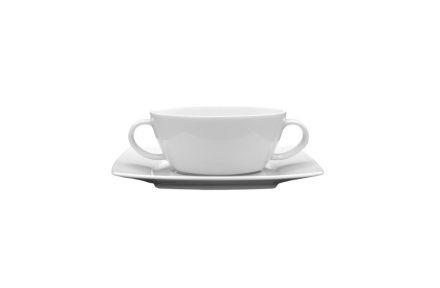 Bulionówka 300 ml ze spodkiem 17 cm - VICTORIA (8502V0120001) - zdjęcie główne