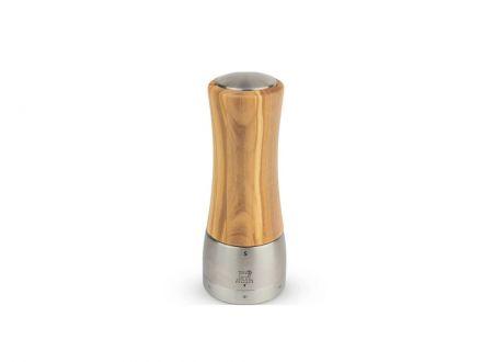 Młynek do soli kamiennej MADRAS 16 cm - Drewno Oliwne (PG-3615700) - zdjęcie główne