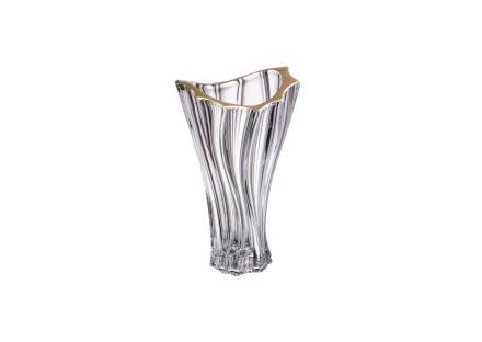 Wazon kryształowy 32 cm - PLANTICA Gold Rim (524592) - zdjęcie główne