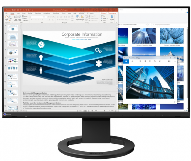 Monitor 24'' EIZO FlexScan EV2480 1920 x 1080 FHD - czarny - zdjęcie główne