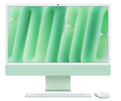 Apple iMac 24 4,5K Retina M4 10/10 Core 16GB 256GB zielony - zdjęcie główne