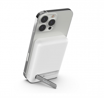 Powerbank Belkin Magnetic Wireless 5000mah MagSafe + Stand - biały - zdjęcie główne