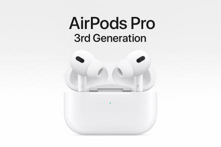 Słuchawki Apple Airpods Pro 3 gen. ANC - zdjęcie główne