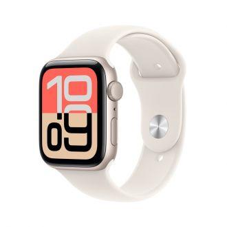 Apple Watch SE 3 40mm Aluminium w kolorze Księżycowej poświaty z Paskiem sportowym w kolorze Księżycowej poświaty - S/M - zdjęcie główne