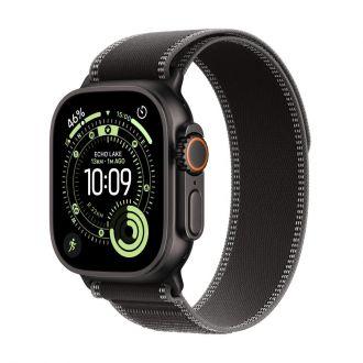 Apple Watch Ultra 3 czarny z opaską Trail w kolorze czarnym/węgla drzewnego S/M - zdjęcie główne