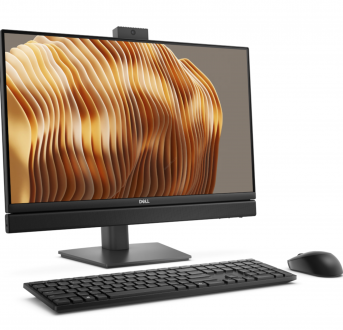 Dell Pro QC24251 24 AIO U5 235T 16GB 512GB CL25 FHD Int FHD Cam Mic WLAN+BT W11Pro 3YPS - czarny - zdjęcie główne