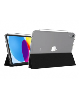 Etui do iPad 10 gen. Gear4 Crystal Palace Folio - przeźroczyste/czarne - zdjęcie główne