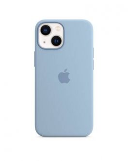 Etui do iPhone 13 mini Apple Silicone Case z MagSafe - niebieska mgła - zdjęcie główne
