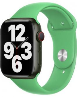 Pasek do Apple Watch 42/45mm Silicone - Bright Green - zdjęcie główne