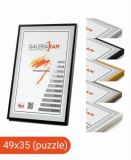 Rama Aluminiowa Alu G 49x35 PUZZLE 500 elementów