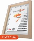 Rama Drewniana Sur GPJ kaseton 3D 21x29,7 (A4)