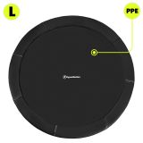 Trampolina ogrodowa dla dzieci HyperMotion - 244 cm 8FT - z drabinką i siatką wewnętrzną - do domu i ogrodu