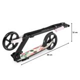 Hulajnoga miejska dwukołowa VIBE Pink HyperMotion - 100kg