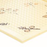Dwustronna mata piankowa składana 180 x 120 x 1cm - Magiczny Las/Jesienne Ulice - boho