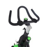 Rower spiningowy Airin czarno-srebrny - Insportline
