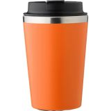 Kubek podróżny Arko 350 ml - pomarańczowy