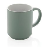 Kubek ceramiczny Echo - Zielony