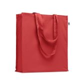 Torba z bawełny organicznej BENTE COLOUR - Czerwony