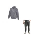Komplet męski Nike Park 26 Fleece Full-Zip Hoodie szara IB1228 071
