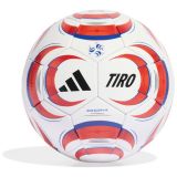 Piłka nożna adidas Tiro Competition biało-czerwona JW1534