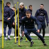 Tyczka, laska treningowa 1,6 m Żółty