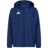 Kurtka dla dzieci adidas Entrada 26 Multi granatowa KQ9073