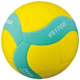 Piłka siatkowa MIKASA VS170W zielono-żółta rozmiar 5 dla dzieci