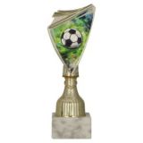 Trofeum plastikowe złote PIŁKA NOŻNA 9297/SOC1-B