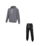 Komplet męski Nike Park 26 Fleece Hoodie szara IB1222 071