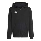 Bluza dla dzieci adidas Entrada 26 Full Zip Hoodie czarna KH1782