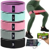 Zestaw gum do ćwiczeń- 5szt. Trizand taśmy oporowe band fitness TRIZAND